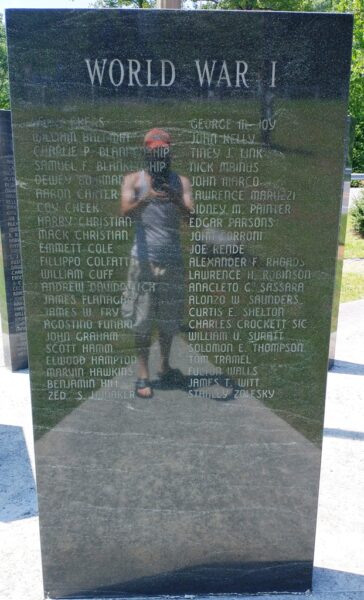 MCDOWELL COUNTY ALL VETERANS MEMORIAL STONE A