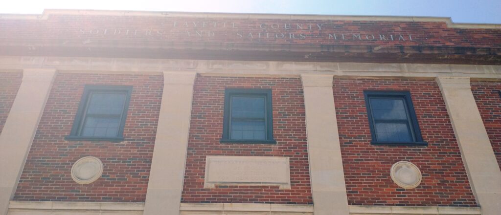 FAYETTE COUNTY SOLDIERS & SAILORS MEMORIAL BUILDING