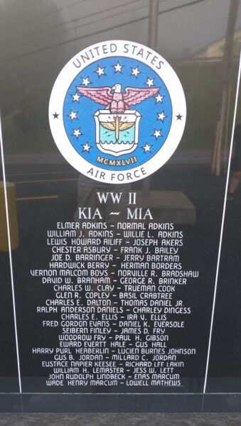 WAYNE COUNTY VETERAN’S ASSOCIATION MEMORIAL STONE C