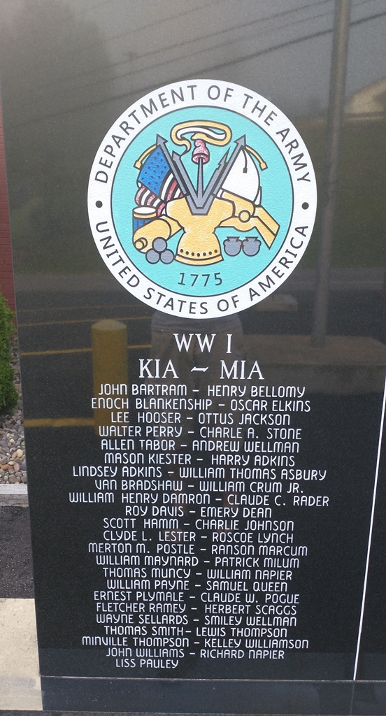 WAYNE COUNTY VETERAN’S ASSOCIATION MEMORIAL STONE B