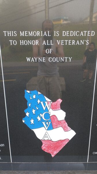 WAYNE COUNTY VETERAN’S ASSOCIATION MEMORIAL STONE A