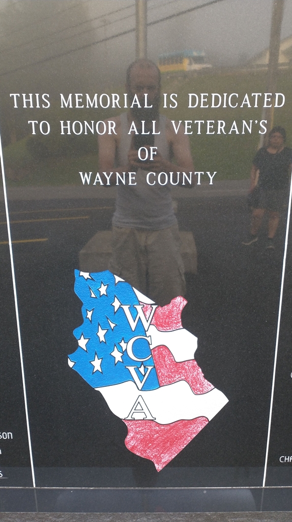WAYNE COUNTY VETERAN’S ASSOCIATION MEMORIAL STONE A