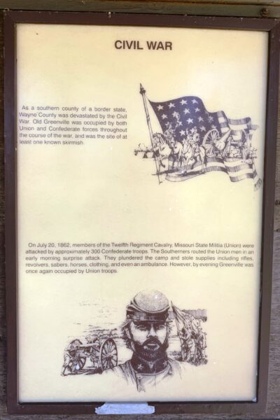 WAYNE COUNTY CIVIL WAR MEMORIAL PLAQUE