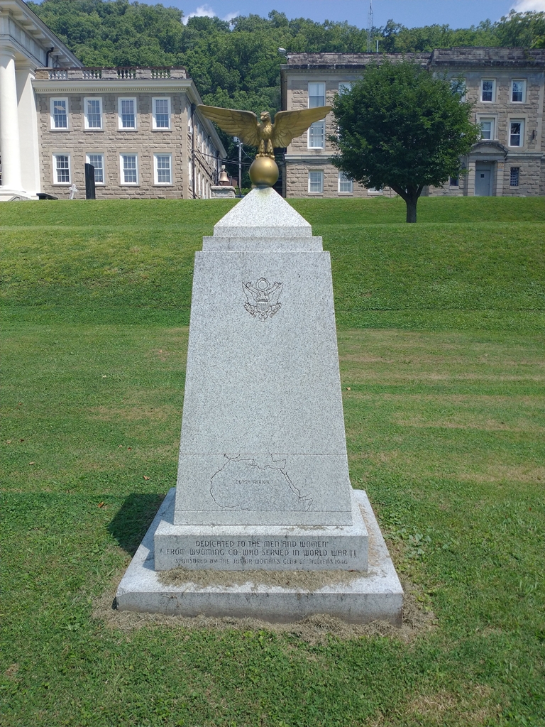 WYOMING CO. WORLD WAR II MEMORIAL
