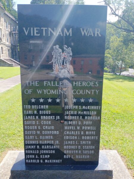 WYOMING COUNTY VIETNAM WAR MEMORIAL