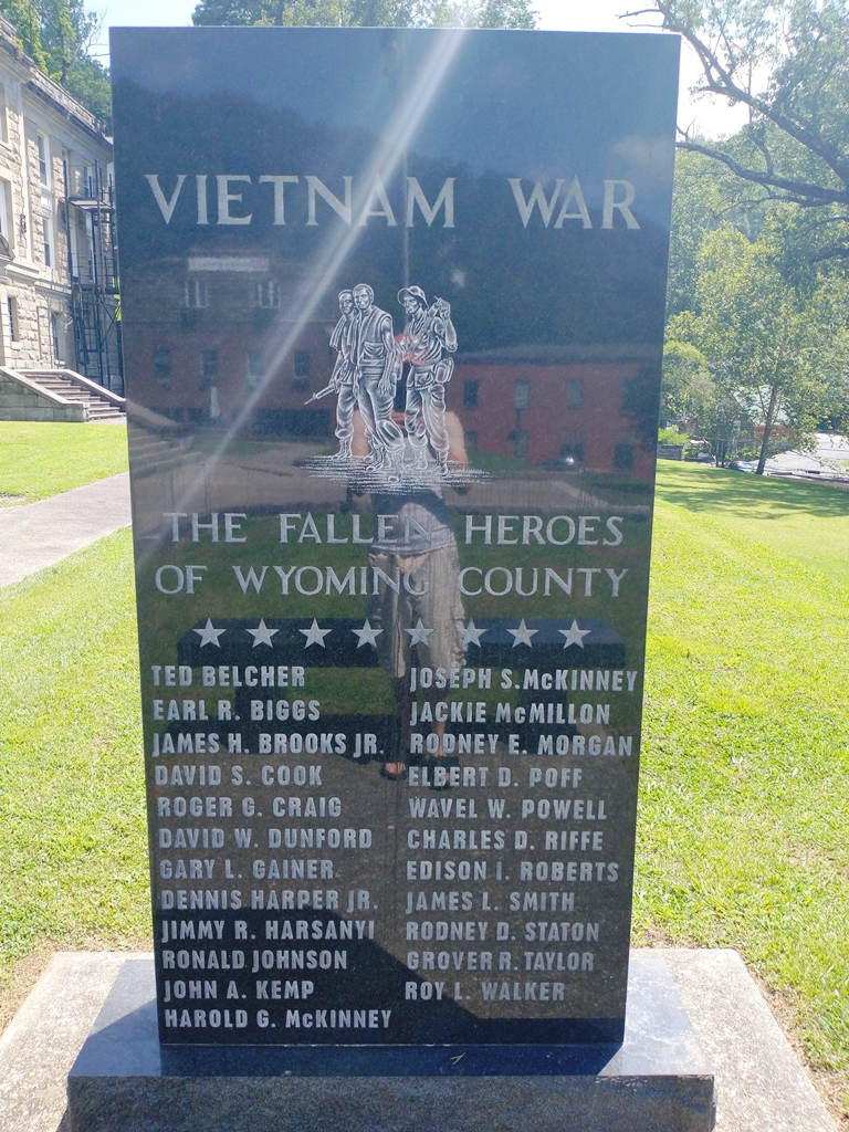 WYOMING COUNTY VIETNAM WAR MEMORIAL