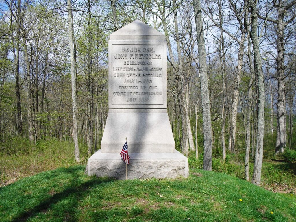 MAJOR GEN. JOHN F. REYNOLDS WAR MEMORIAL