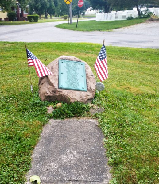 NEW GALILEE WORLD WAR VETERANS MEMORIAL