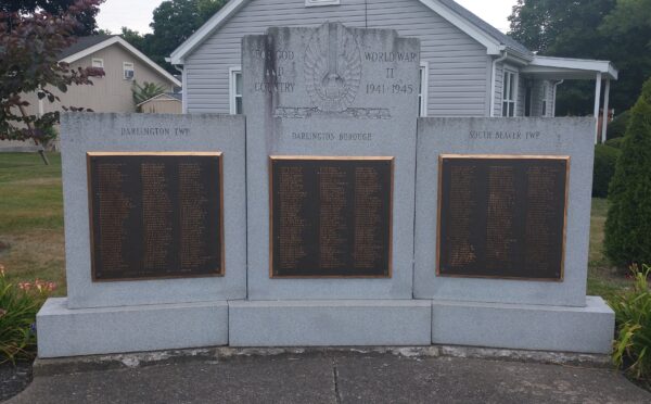 FOR GOD AND COUNTRY WORLD WAR II MEMORIAL