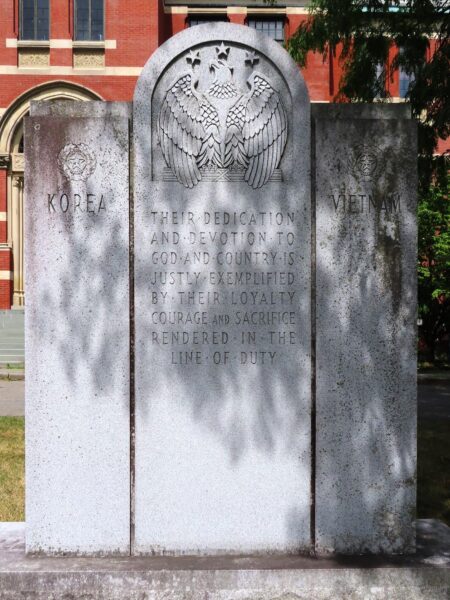 KINGSTON KOREA VIETNAM VETERANS MEMORIAL