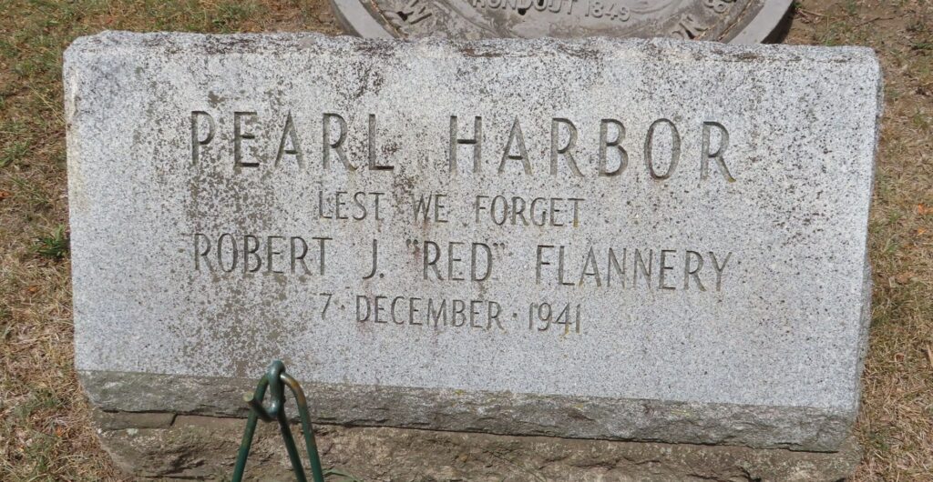 KINGSTON PEARL HARBOR WAR MEMORIAL TABLET