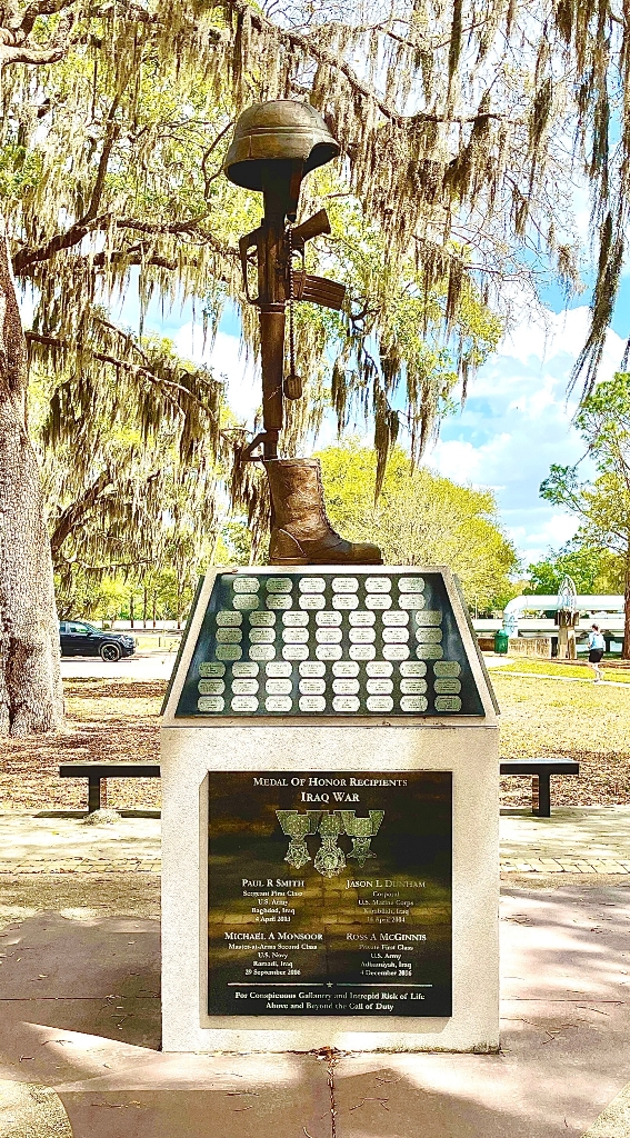 HILLSBOROUGH COUNTY IRAQ VETERANS MEMORIAL SIDE C