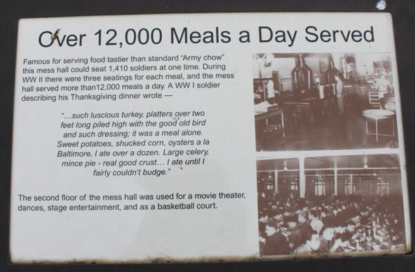 OVER 12,000 MEALS A DAY SERVED MEMORIAL PANEL