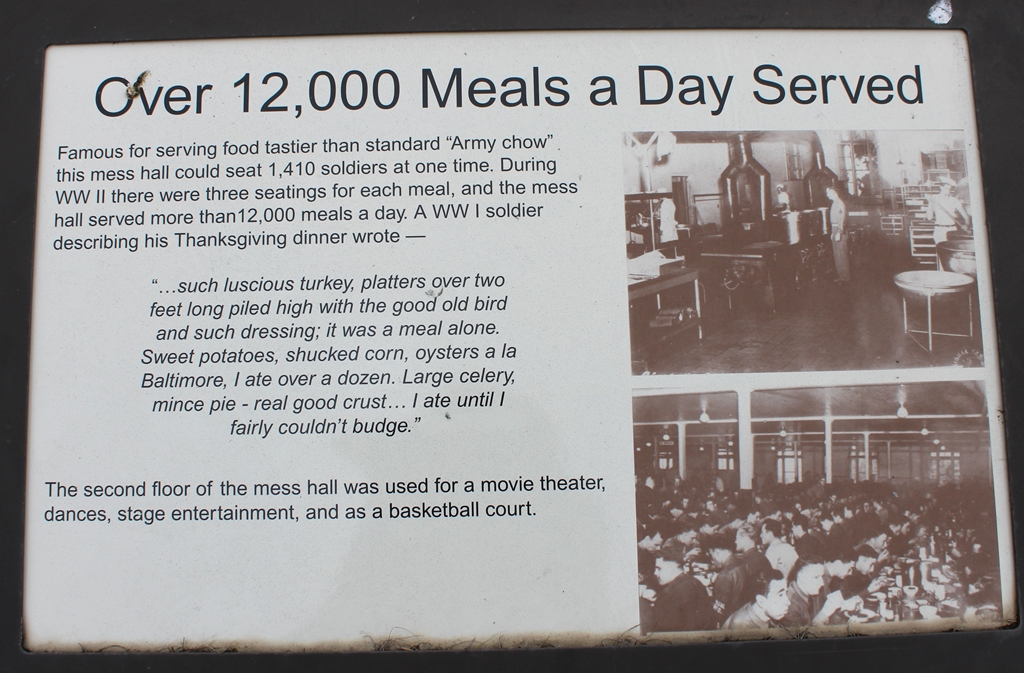 OVER 12,000 MEALS A DAY SERVED MEMORIAL PANEL