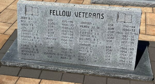 VETERANS OF HELEN MEMORIAL STONE A