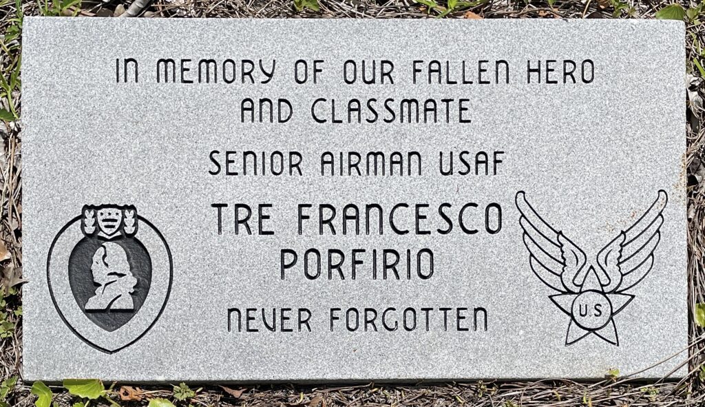 TRE FRANCESCO PORFIRIO WAR MEMORIAL TABLET