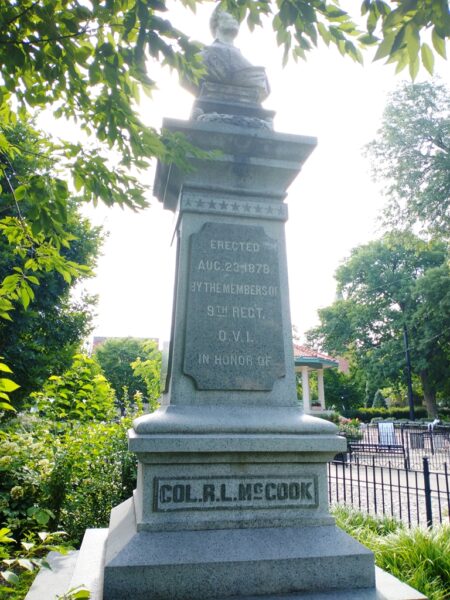 COL. R.L. MCCOOK WAR MEMORIAL