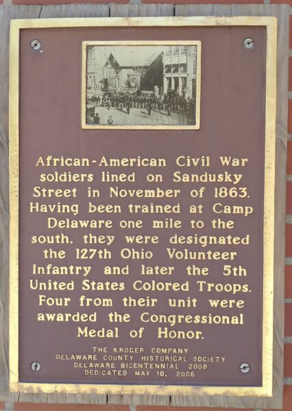AFRICAN-AMERICAN CIVIL WAR SOLDIERS MEDAL OF HONOR MEMORIAL PLAQUE