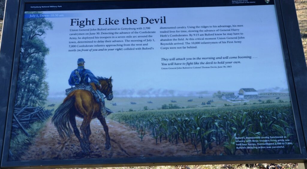 FIGHT LIKE THE DEVIL WAR MEMORIAL PANEL