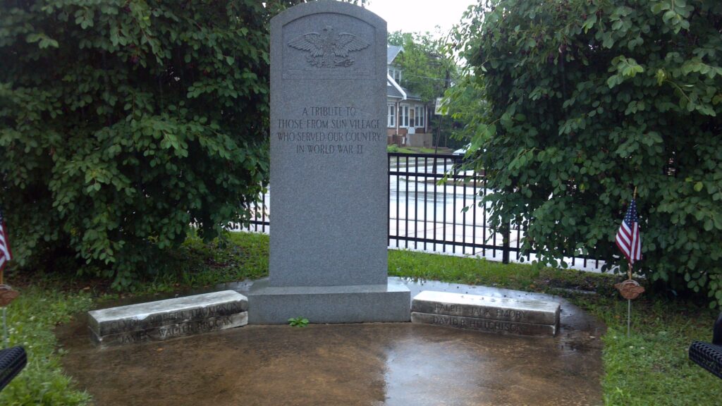 SUN VILLAGE WORLD WAR II MEMORIAL