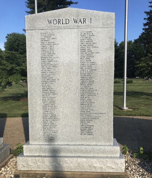 MIDWAY, KY WORLD WAR I MEMORIAL