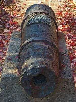 THE 1812 CENTENNIAL CANNON MEMORIAL