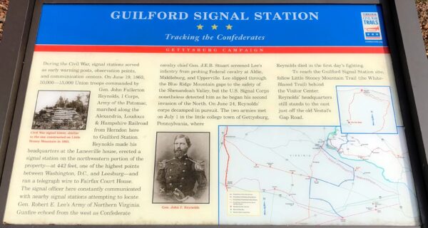 GUILFORD SIGNAL STATION WAR MEMORIAL PANEL