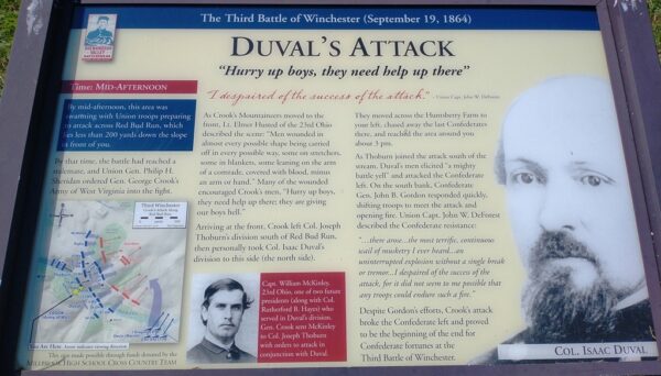 DUVAL’S ATTACK WAR MEMORIAL PANEL