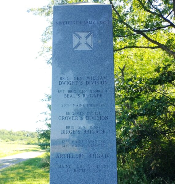 MAINE’S THIRD BATTLE OF WINCHESTER WAR MEMORIAL SIDE D