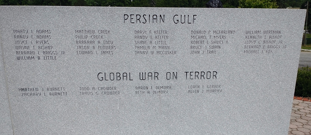 HANCOCK VETERANS MEMORIAL STONE I