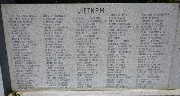 HANCOCK VETERANS MEMORIAL STONE H