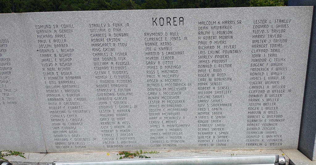 HANCOCK VETERANS MEMORIAL STONE G