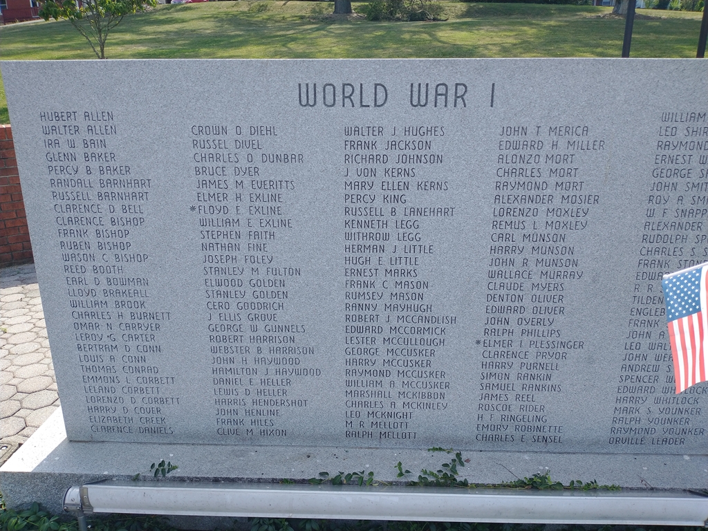HANCOCK VETERANS MEMORIAL STONE A
