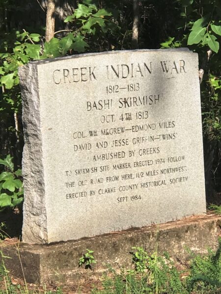 CREEK INDIAN WAR MEMORIAL