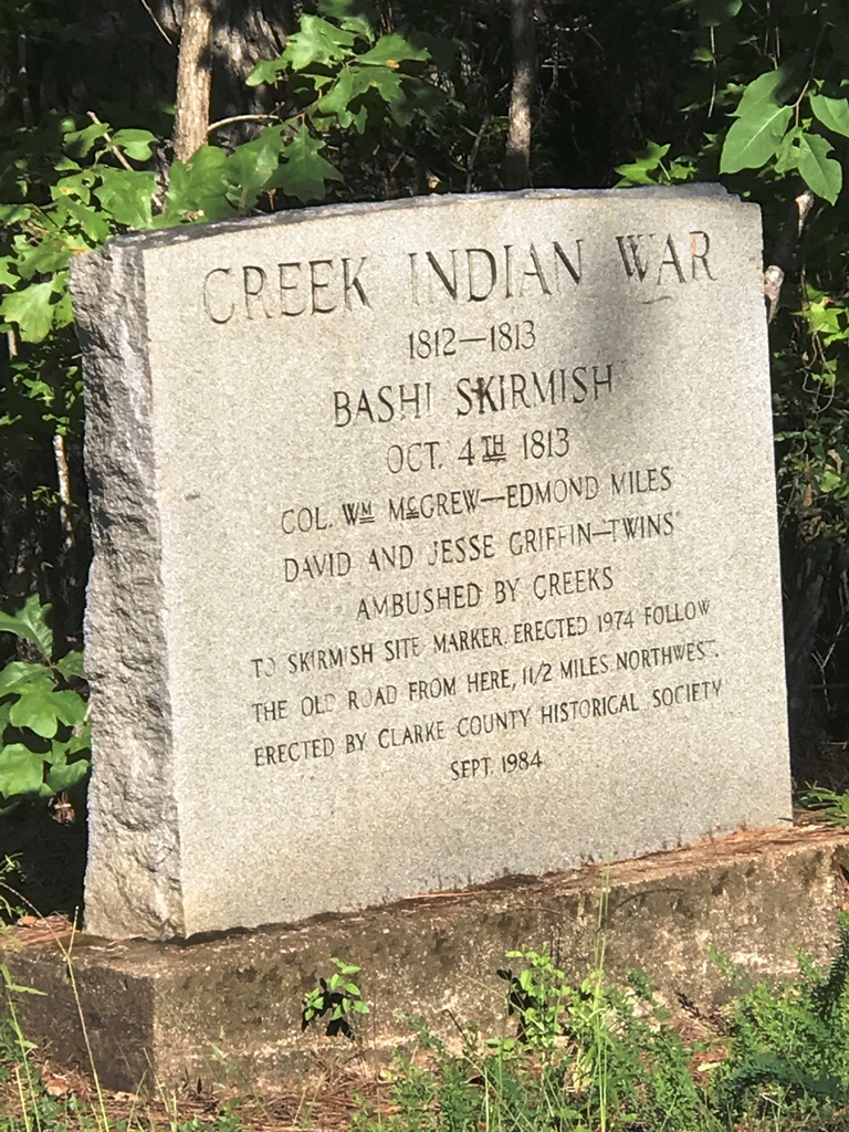 CREEK INDIAN WAR MEMORIAL