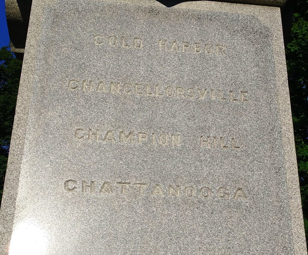 READING CIVIL WAR MEMORIAL SIDE C