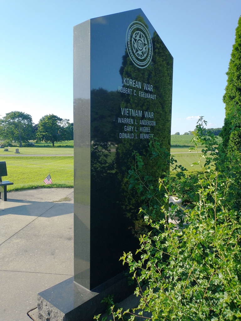 READING AMERICAN LEGION POST 360 SUPREME SACRIFICE MEMORIAL BACK