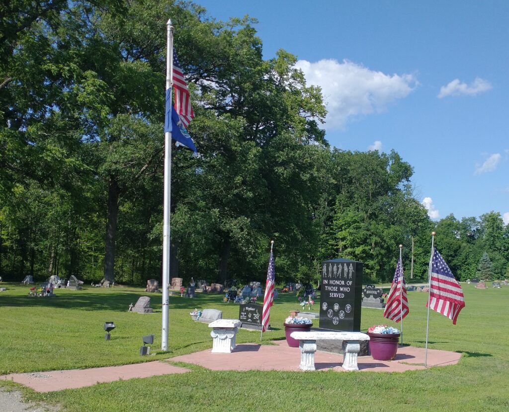 CAMDEN CEMETERY VETERANS MEMORIAL