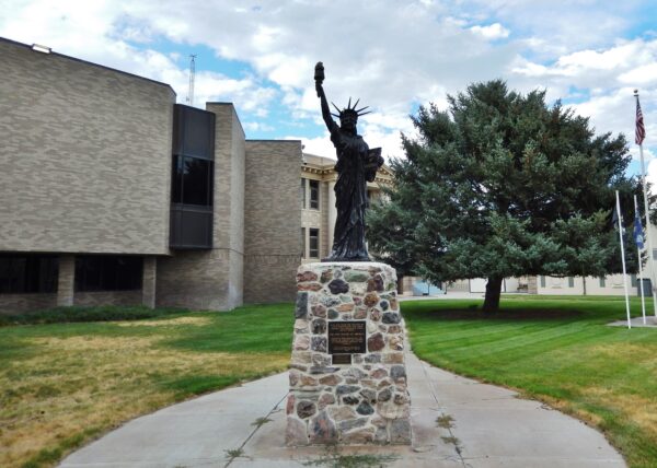 TORRINGTON STATUE OF LIBERTY REPLICA MEMORIAL
