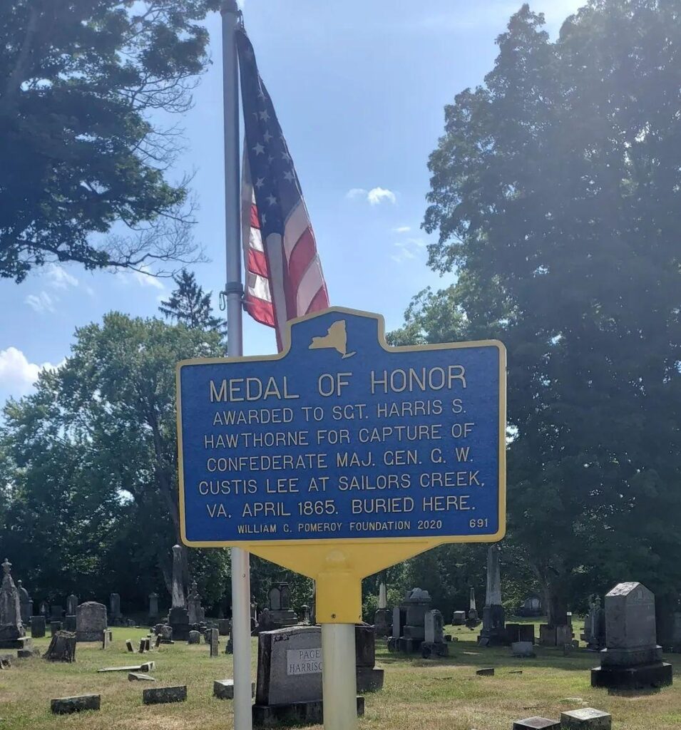 MEDAL OF HONOR AWARDED TO SGT. HARRIS S. HAWTHORNE