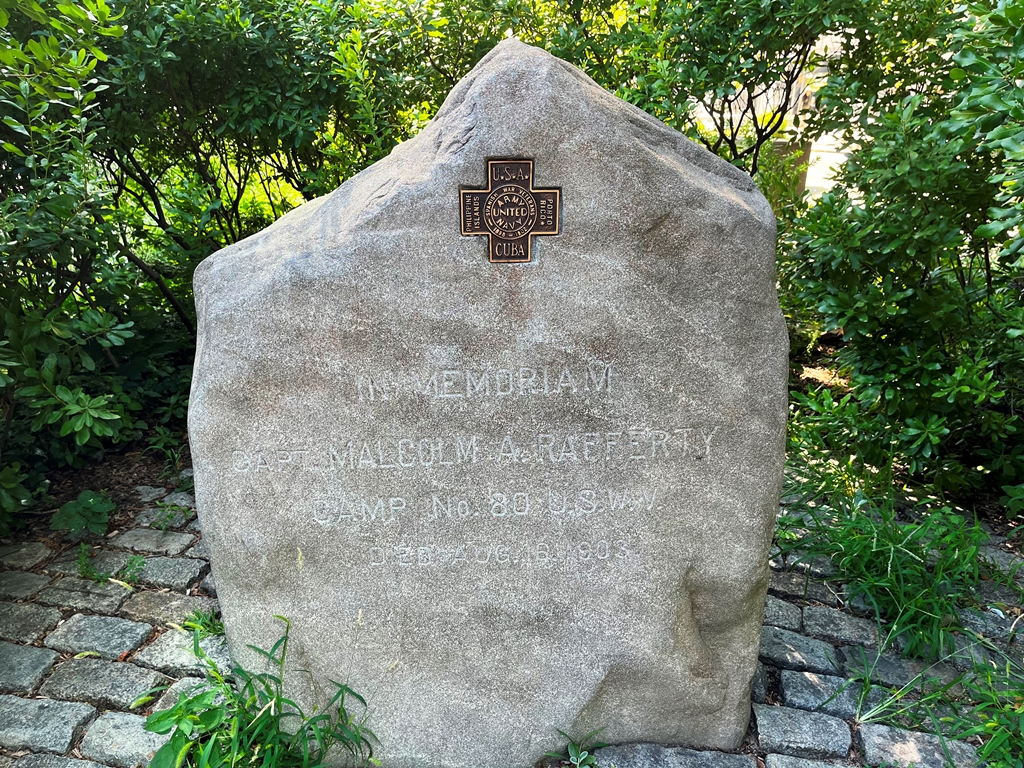 CAPT. MALCOLM A RAFFERTY WAR MEMORIAL