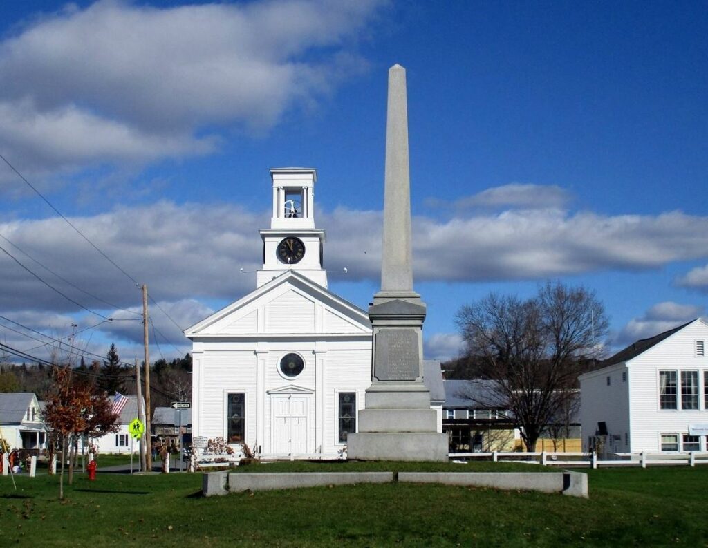 TO THE MEMORY OF CABOT SOLDIERS WHO FELL IN THE GREAT REBELLION MEMORIAL