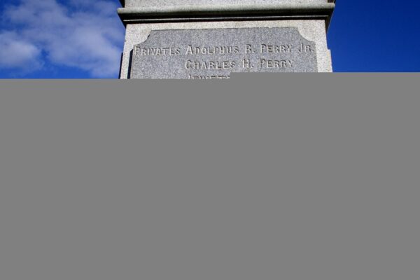 TO THE MEMORY OF CABOT SOLDIERS WHO FELL IN THE GREAT REBELLION SIDE B