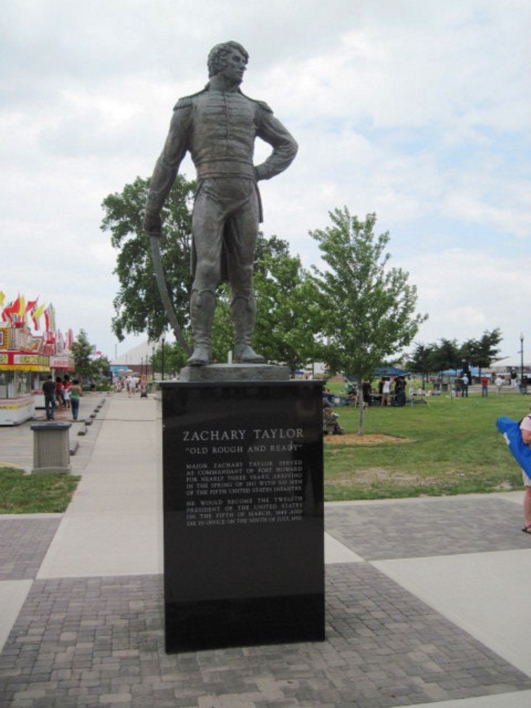 ZACHARY TAYLOR “OLD ROUGH AND READY” MEMORIAL STATUE