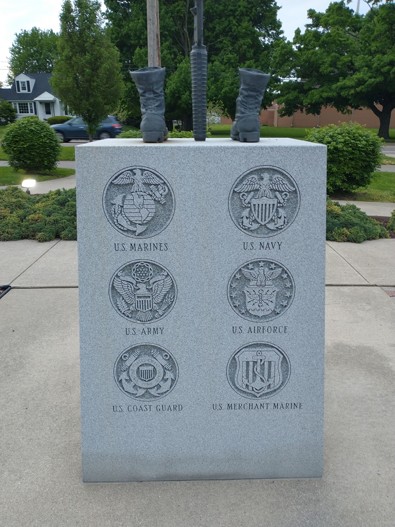 MONROE COUNTY WAR ON TERROR MEMORIAL BACK