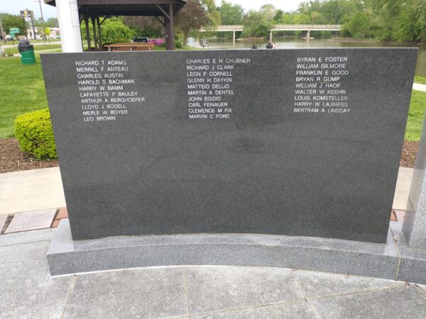 MONROE COUNTY WORLD WAR I MEMORIAL STONE B