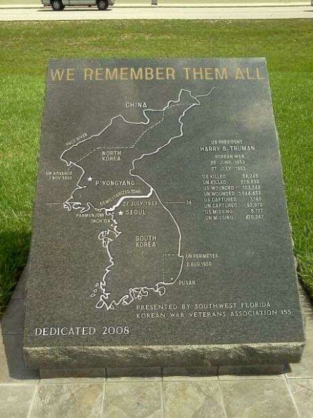 SOUTHWEST FLORIDA KOREAN WAR MEMORIAL