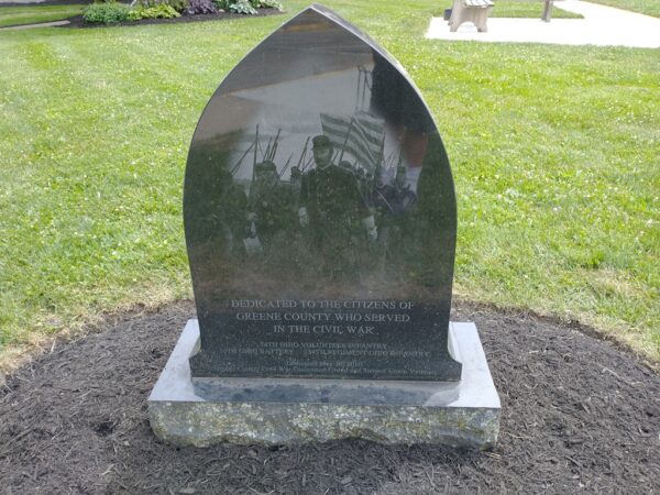 GREENE COUNTY CIVIL WAR MEMORIAL FRONT