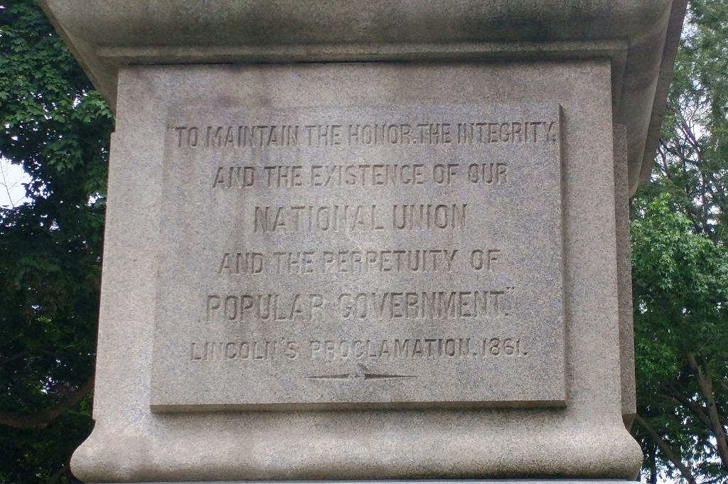 LAKE COUNTY CIVIL WAR MEMORIAL SIDE D