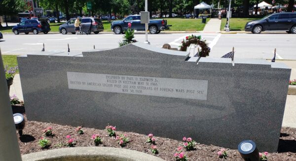 MEDINA COUNTY SUPREME SACRIFICE VETERANS MEMORIAL BACK